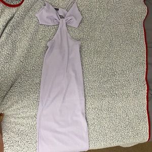 purple summer dress